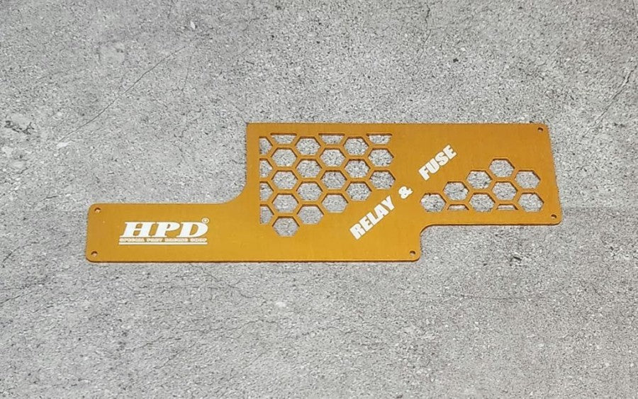 HPD RELAY COVER REVO/GD BLUE/RED