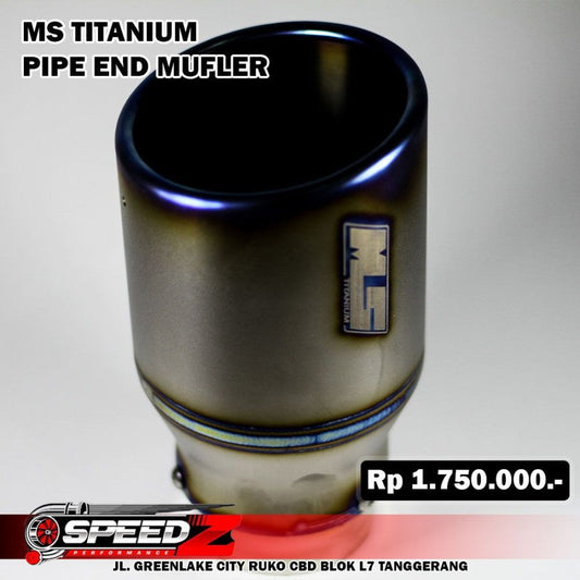 MS TAILPIPE 3" END MUFFLER