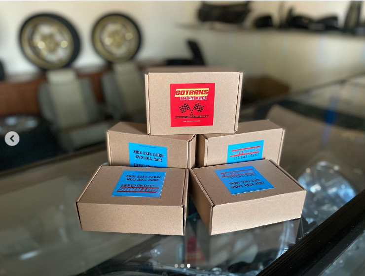 GO TRANS SHIFT KIT RED/BLUE VIGO