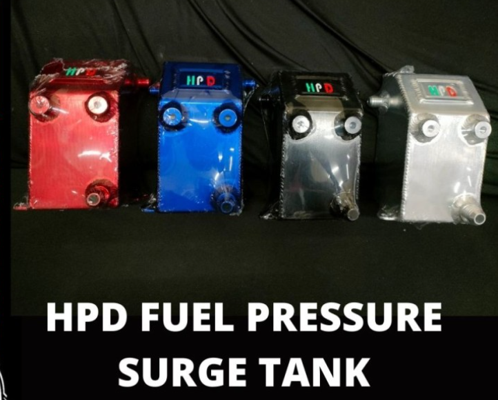HPD SURGE TANK BLACK/SILVER
