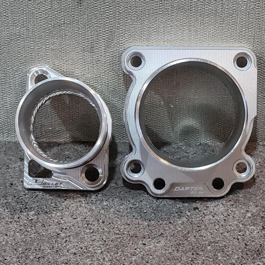 MS ADAPTOR TURBO/INTAKE BLACK For REVO