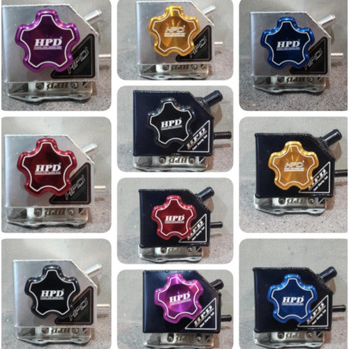 HPD POWER STEERING TANK BLACK/SILVER/GOLD/BLUE/PURPLE/RED