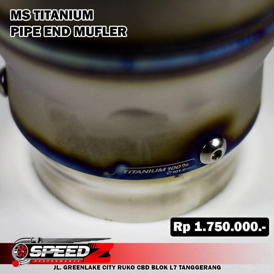 MS TAILPIPE 3" END MUFFLER