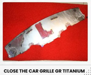 MS CLOSE THE CAR GRILLE GR TITANIUM