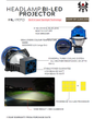 Kuro Raijin R-70 Headlamp Bi-Led Projector
