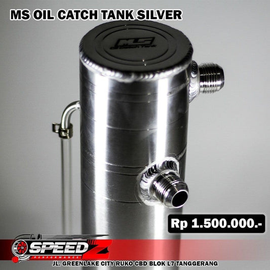 MS OIL CATCH TANK SILVER